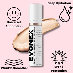 Evonex® - Age Defying Foundation, Anti-aging Serum, Universal